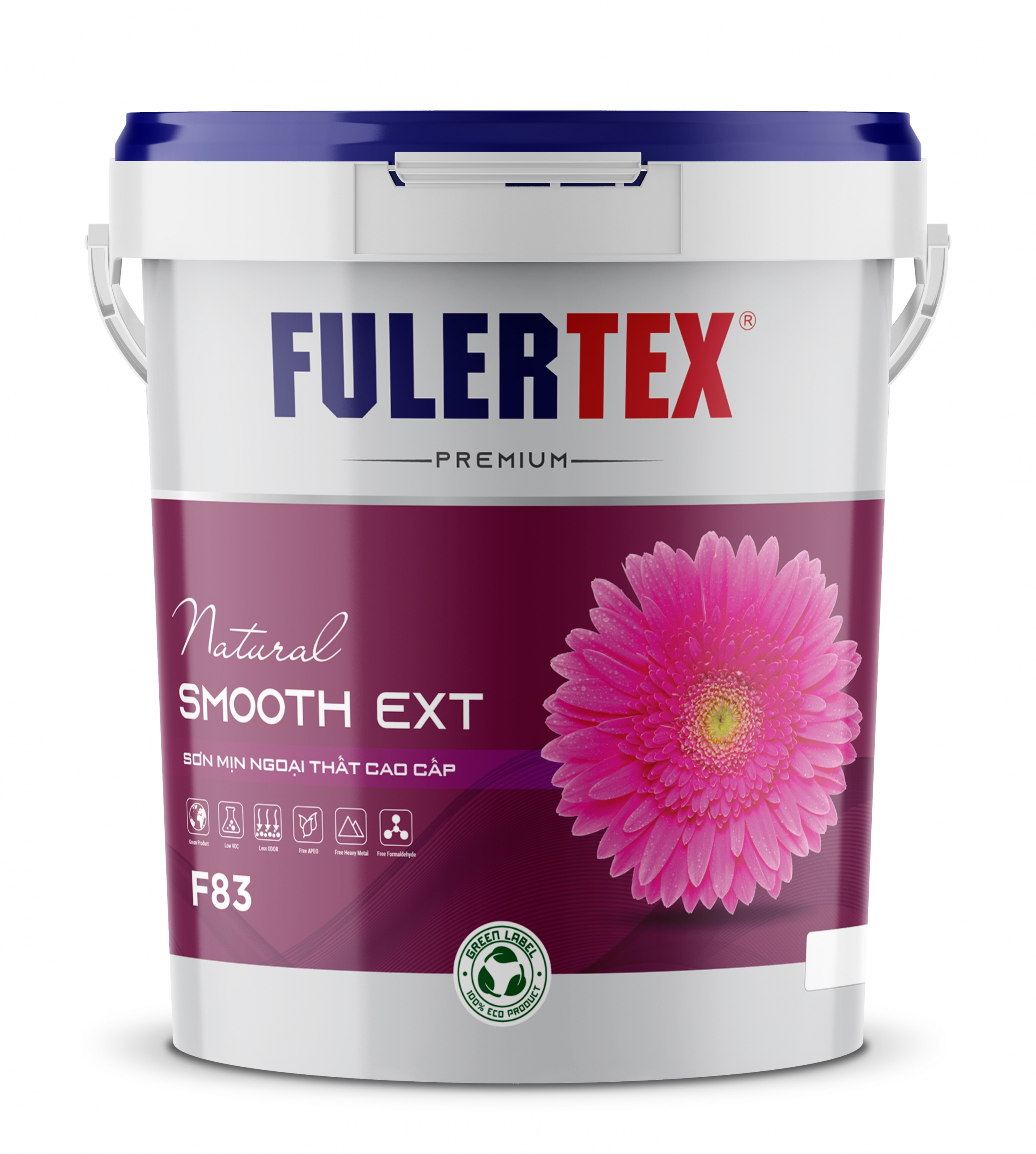 Sơn mịn ngoại thất cao cấp Smooth Ext 18L