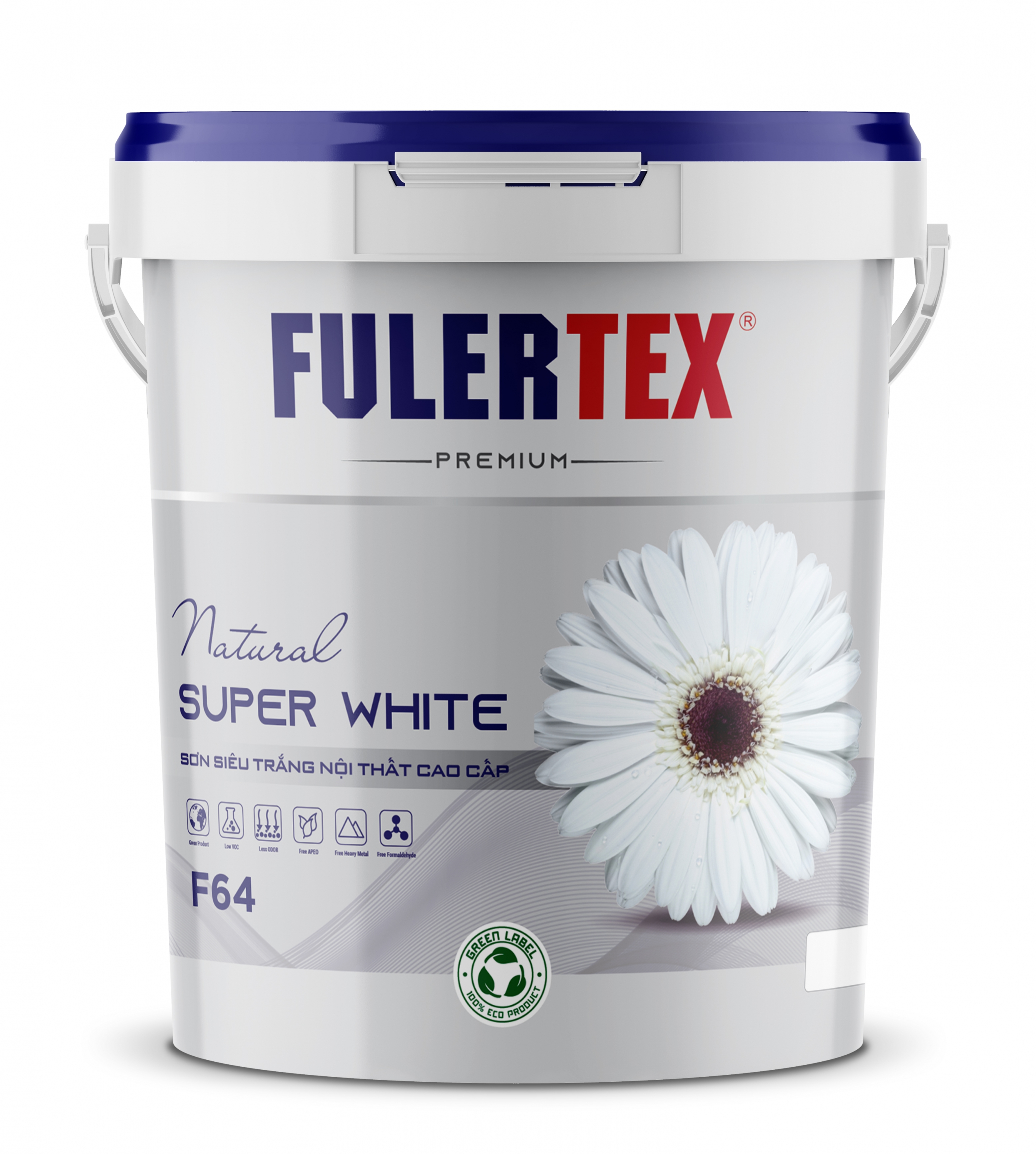 Sơn siêu trắng nội thất cao cấp Super White 18L