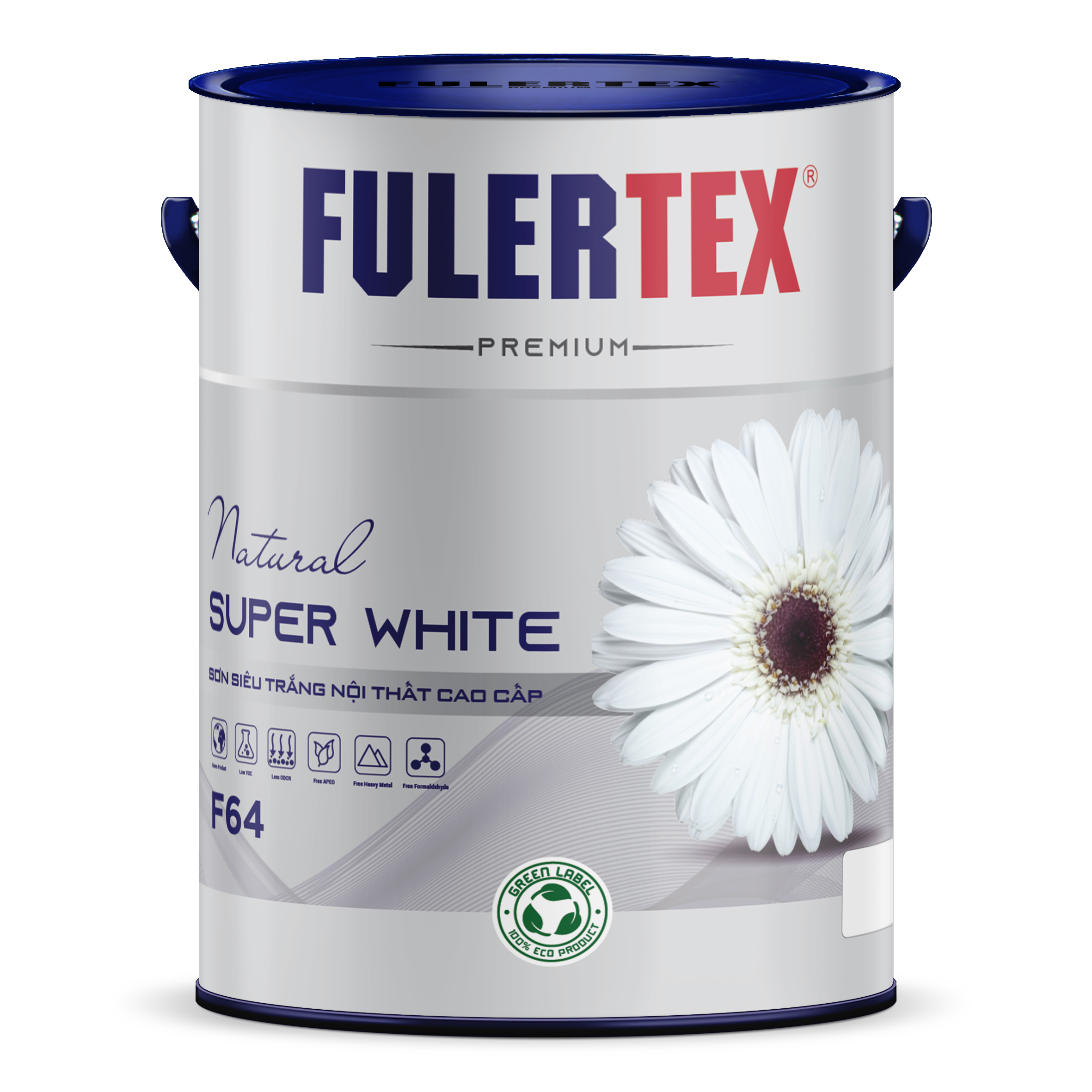 Sơn siêu trắng nội thất cao cấp Super White 5L