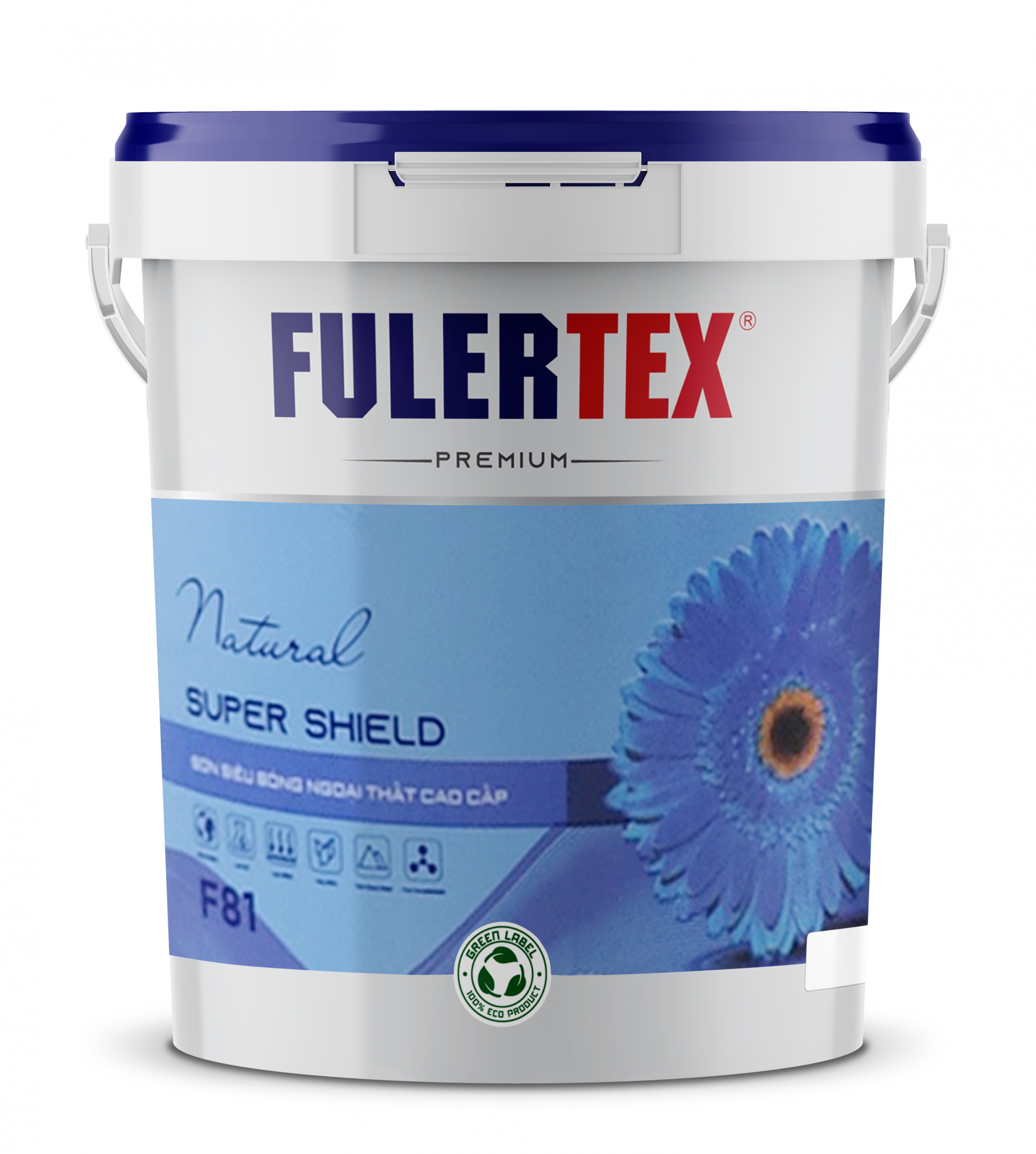 Sơn siêu bóng ngoại thất cao cấp Super Shield 18L